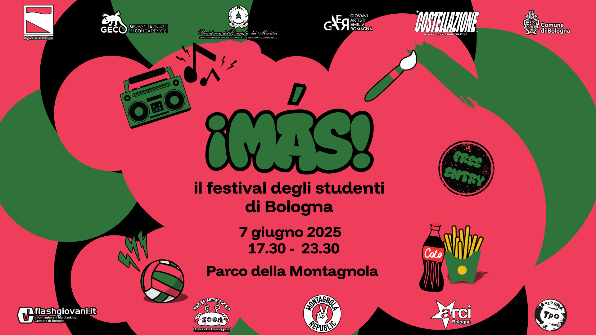 torna il festival degli studenti di Bologna, il 7 giugno una giornata di Sport, Musica e Arte