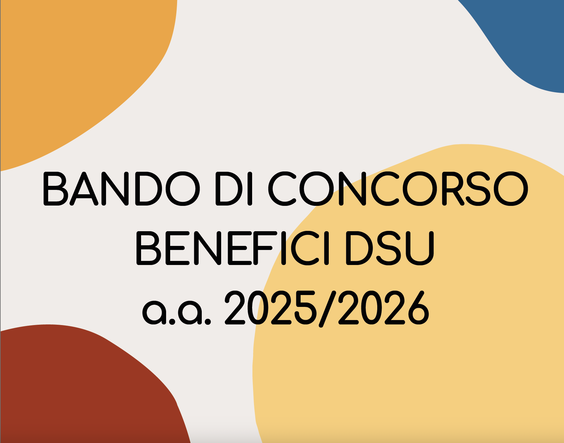 nuovo bando ER.GO 2025/2026