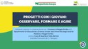 Progetti con i giovani: osservare, formare e agire
