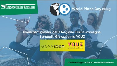World Plone Day: Plone per i giovani della Regione Emilia-Romagna - i progetti Giovazoom e YOUZ