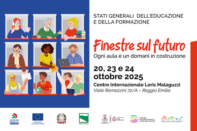 Finestre sul futuro, a Reggio Emilia la 1ª edizione degli Stati generali dell’Educazione e della Formazione