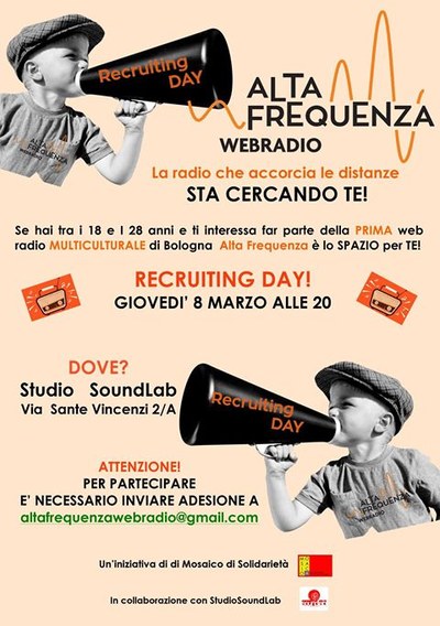 LocandinaRecruitingDay_RadioAltaFrequenza