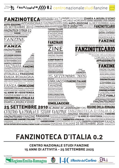 Bando Premio Tesi di Laurea Fanzinoteca d'Italia 0.2