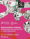 Generazioni urbane: a Modena tre giorni per dare voce alle nuove generazioni