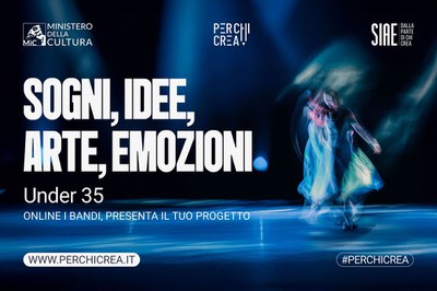 Per Chi Crea 2026, quattro bandi per sostenere la creatività e la professionalizzazione dei giovani