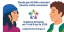 Nuovo bando per il Servizio Civile Universale 2026, candidature aperte fino all’8 aprile