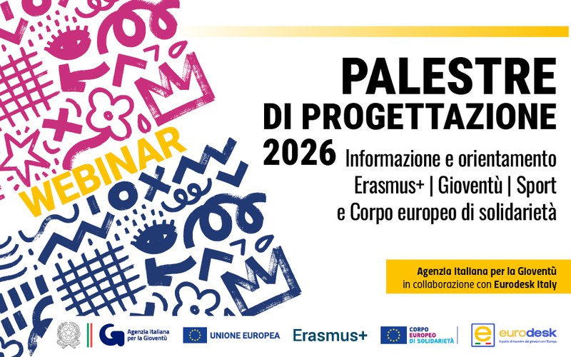 Hai un’idea? Portala in Europa con le Palestre di progettazione